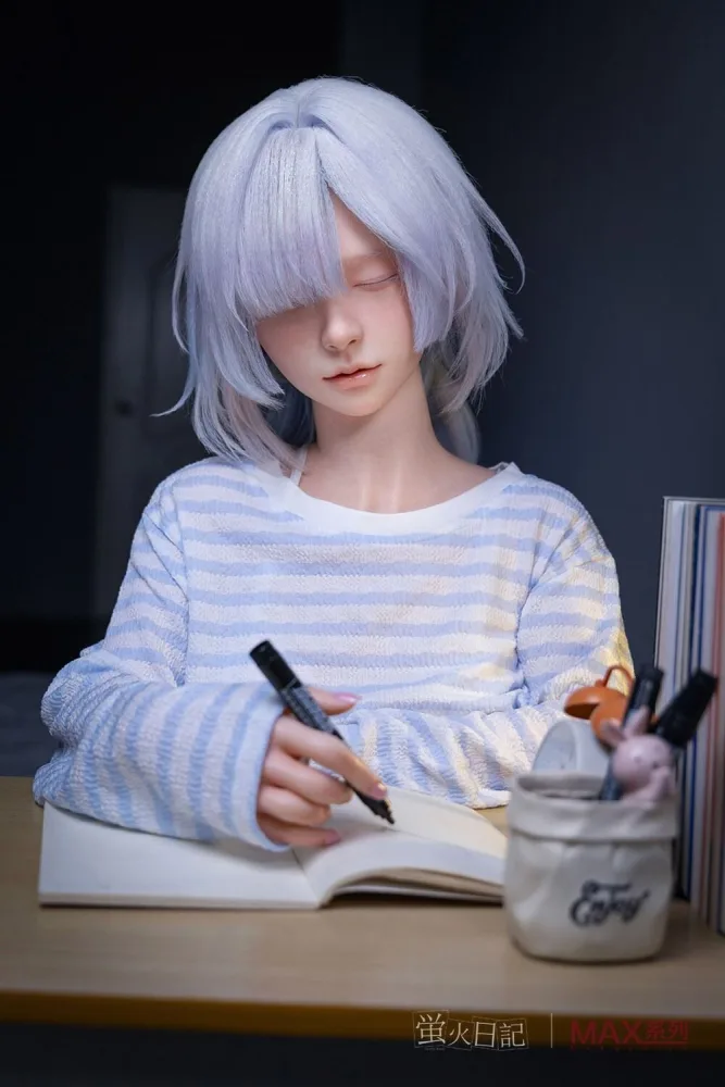 153cm/5ft A-cup Max Real Skin Texture Silicone Sex Doll – Liuli (Closed-Eye Version)
