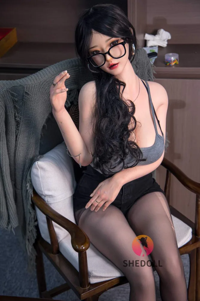 163cm/5ft4 H-cup Silicone Head Sex Doll – Huayin view 1