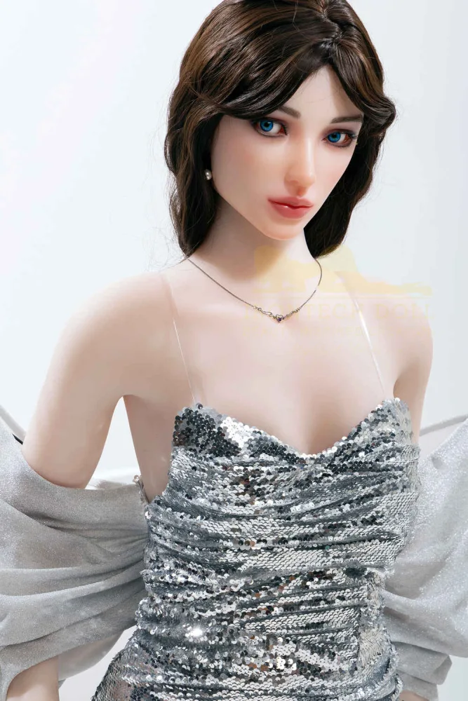 162cm/5ft4 A-cup Silicone Head Sex Doll – Gina view 6