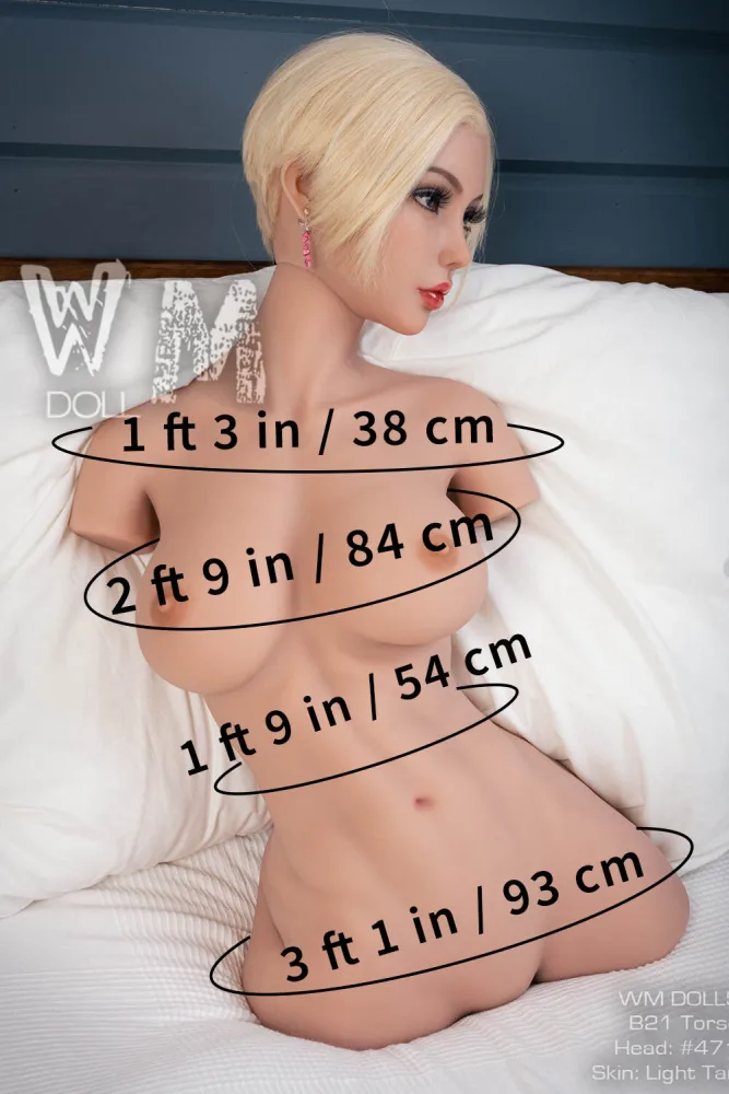 82cm/2ft8 E-cup Torso TPE Sex Doll – Ella Finn view 2