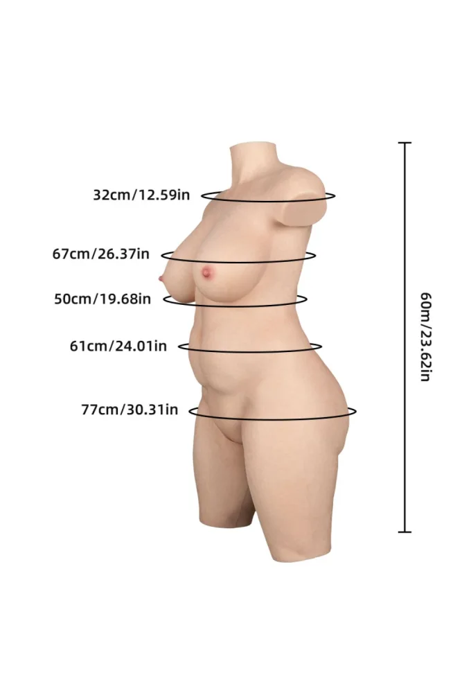 27.56LB BBW Sex Doll Silicone Sex Doll for Men – Medium Olivia (US, CA, EU & AU ONLY) view 2