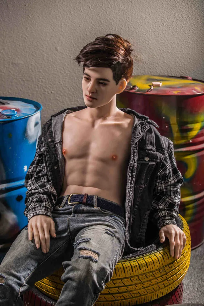 177cm/5ft10 Male Silicone Sex Doll – Tang view 1