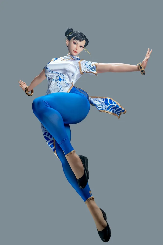 169cm/5ft7 F-cup Silicone Sex Doll – Chun Li view 6