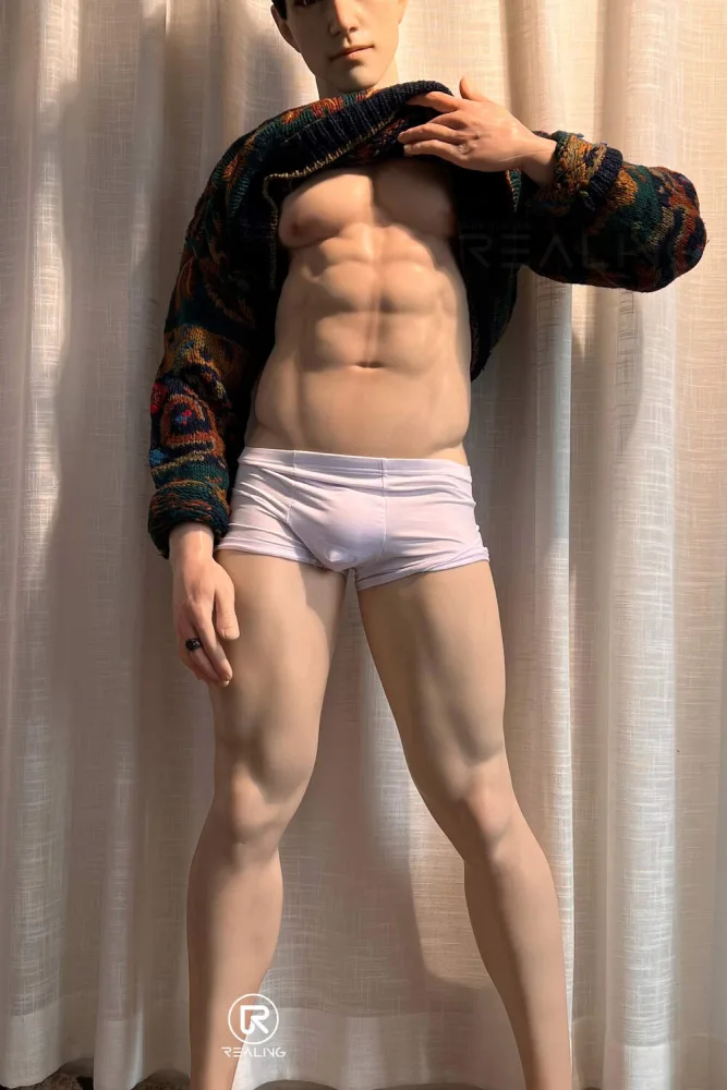 180cm/5ft11 Male Silicone Sex Doll – Bertin view 5