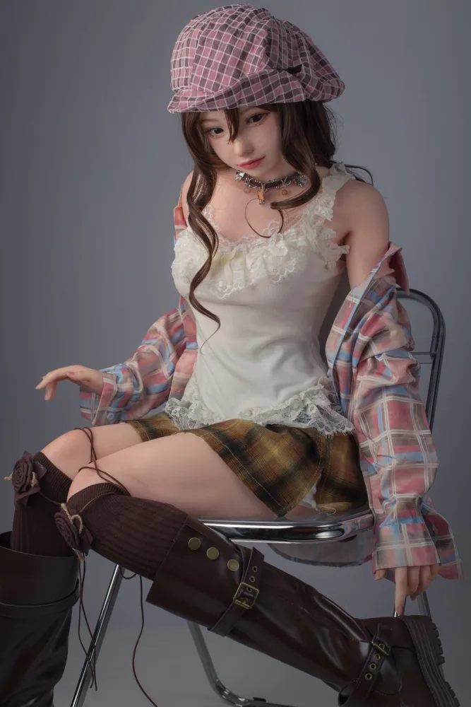 149cm/4ft11 B-cup Silicone Sex Doll – Rina (Real Skin Texture Version) view 8