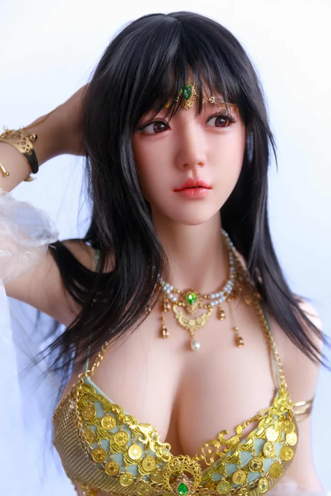 153cm/5ft D-cup Silicone Sex Doll – Vita Brown (All-in-one) view 3
