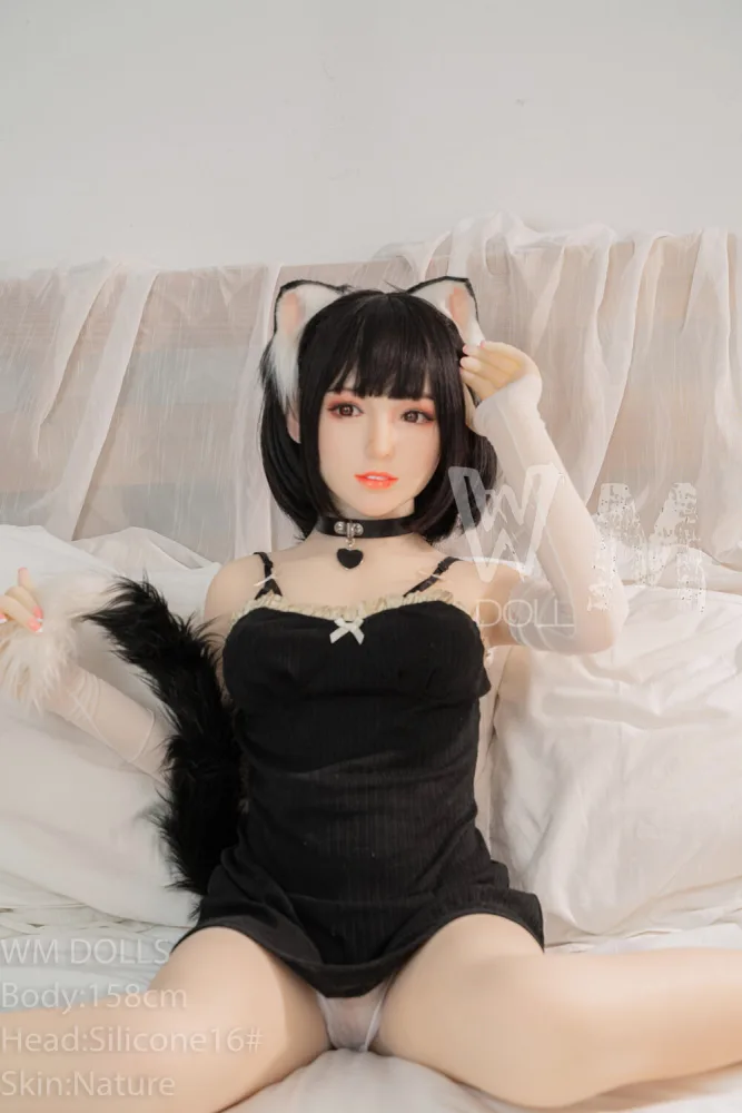 158cm/5ft2 D-cup Silicone Head Sex Doll – Sidonie view 7