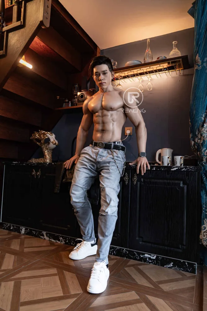 180cm/5ft11 Male Silicone Sex Doll – Hogan view 7