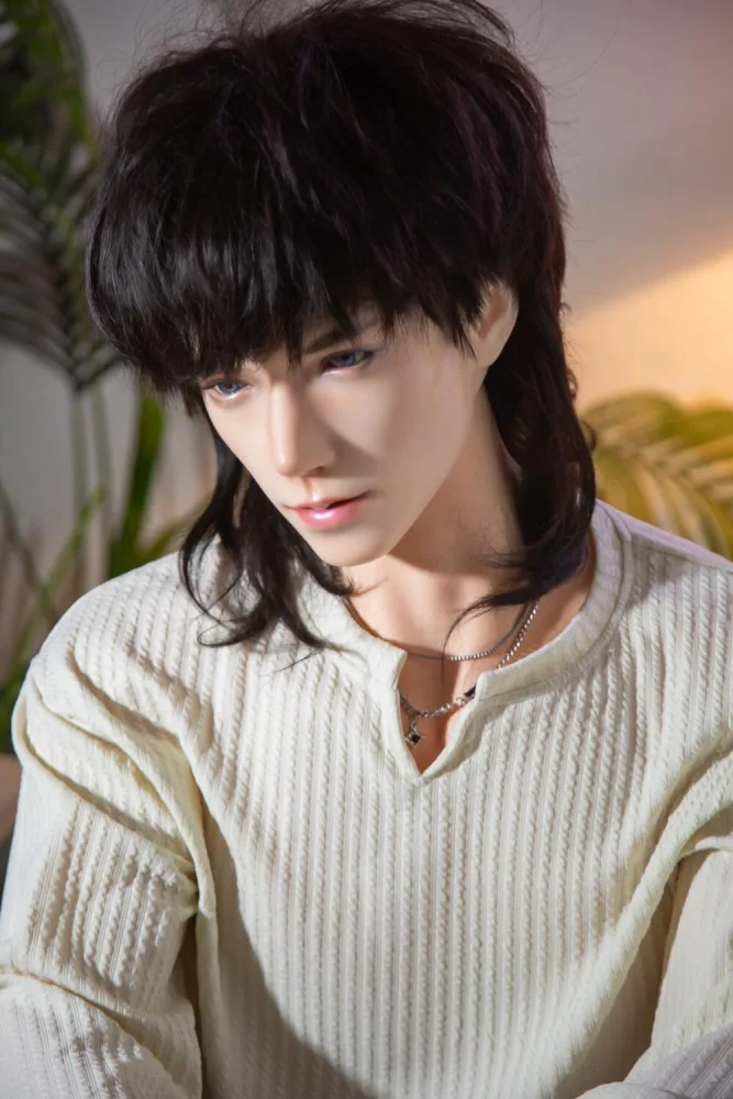 185cm/6ft1 Male Silicone Sex Doll – Gu Cheng view 7