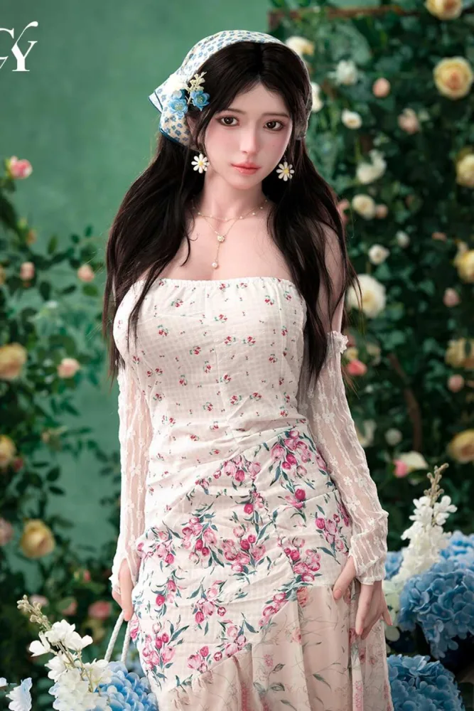167cm/5ft6 D-cup Silicone Head Sex Doll – Una view 7