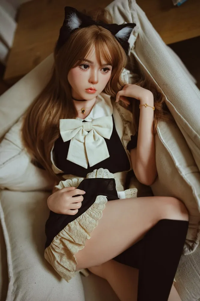 149cm/4ft11 B-cup Silicone Sex Doll – Xiaodai (Real Skin Texture Version) view 1