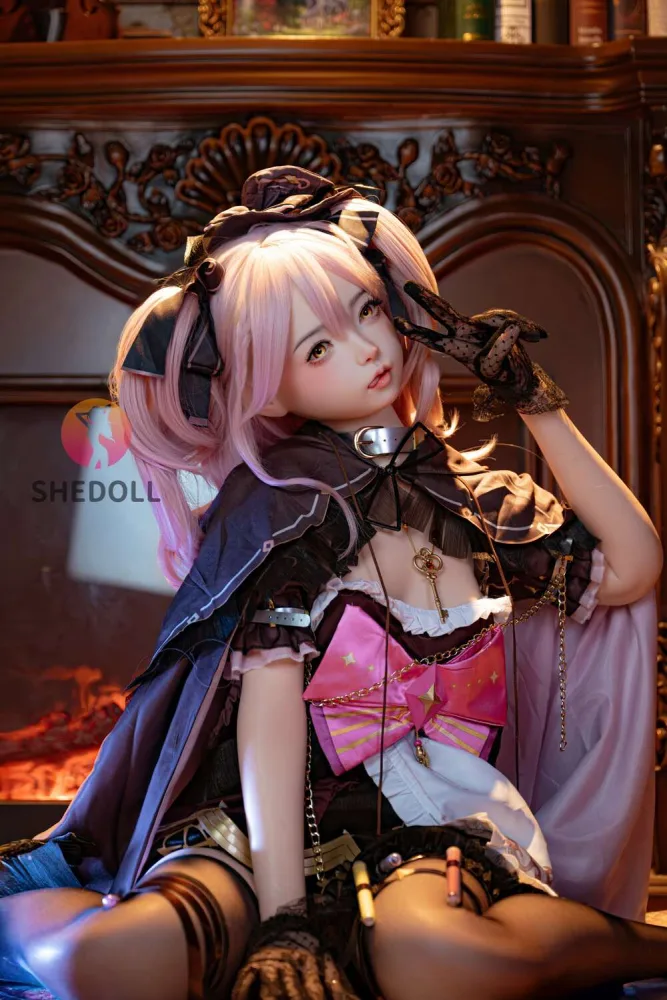 152cm/4ft12 A-cup Silicone Head Sex Doll – Luo Xiaoxi view 5