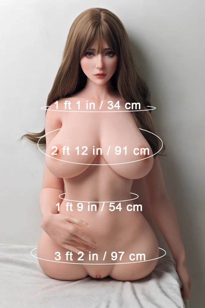 83cm/2ft9 H-cup Silicone Sex Doll Torso – Eguchi Masami view 2