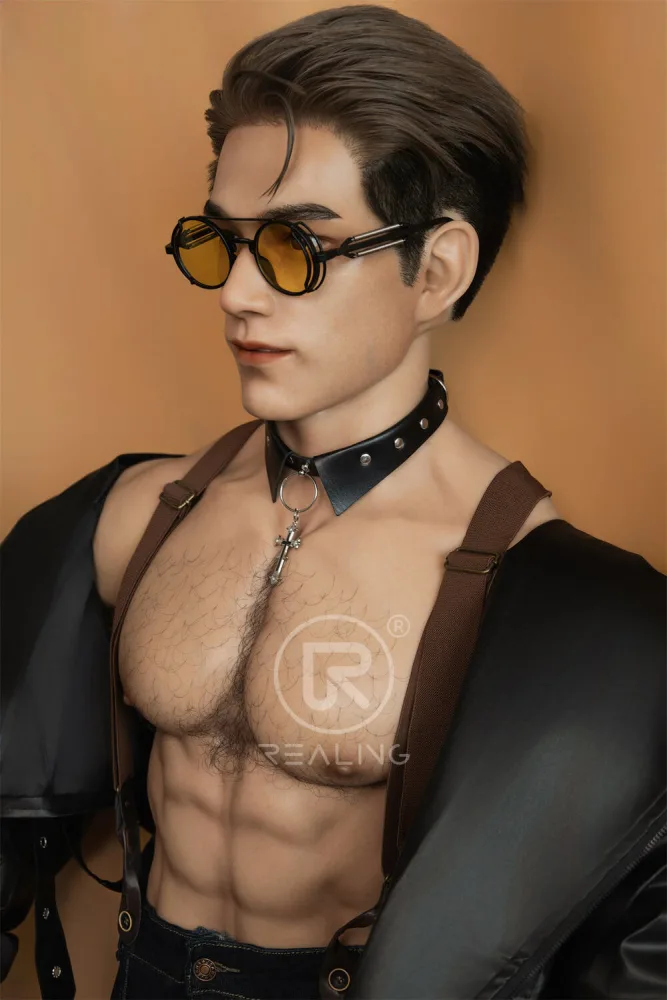 180cm/5ft11 Male Silicone Sex Doll – Kaize view 4