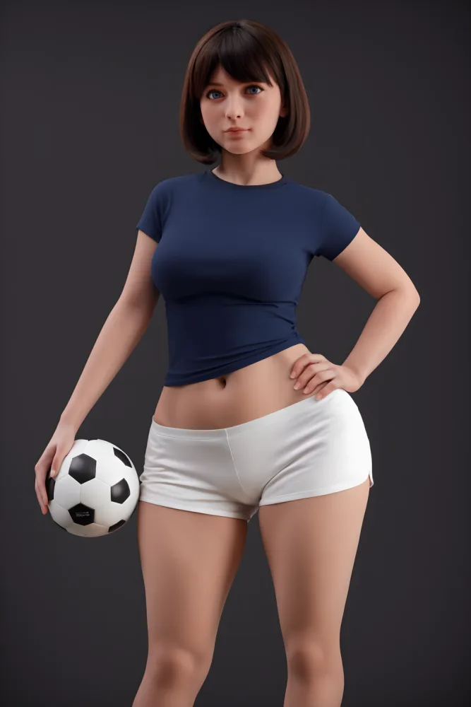 151cm/4ft11 F-cup Silicone Head Sex Doll – Fena.C view 7