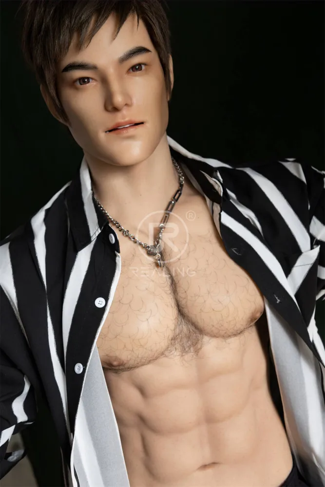 180cm/5ft11 Male Silicone Sex Doll – Luochen view 3