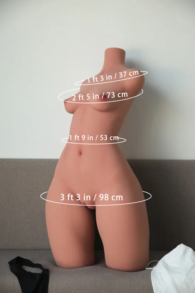 90cm/2ft11 D-cup Female Torso TPE Sex Toys view 2