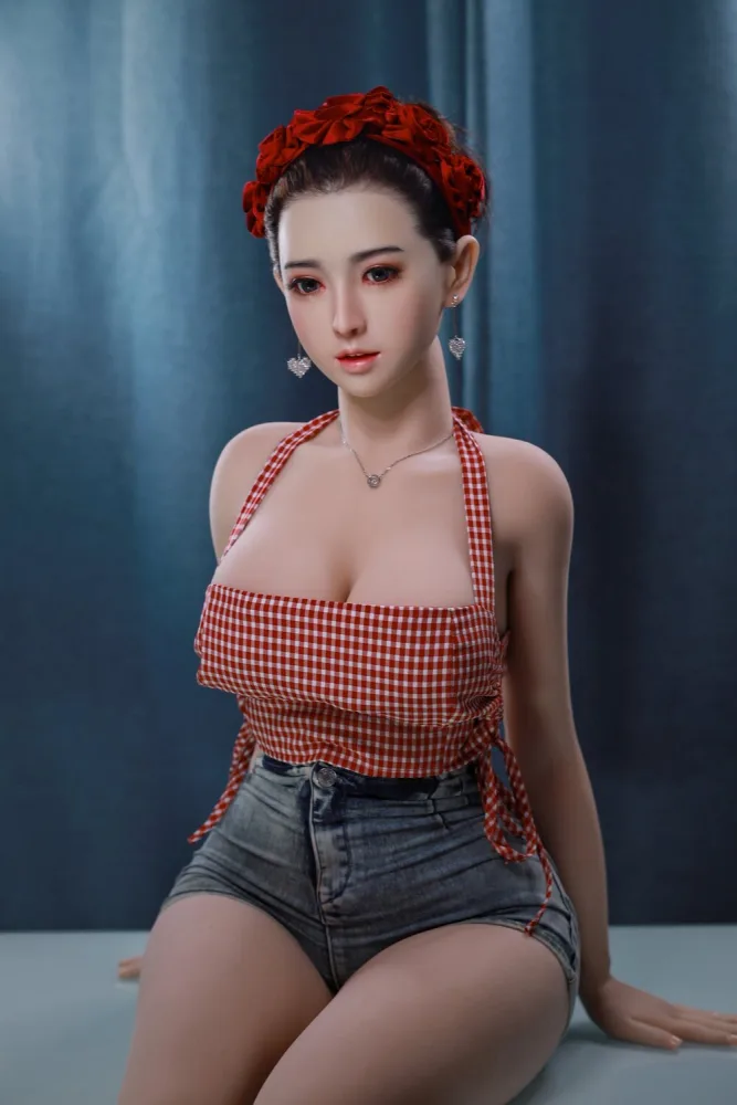 157cm/5ft2 H-cup Silicone Head Sex Doll – Ina Bryce view 4