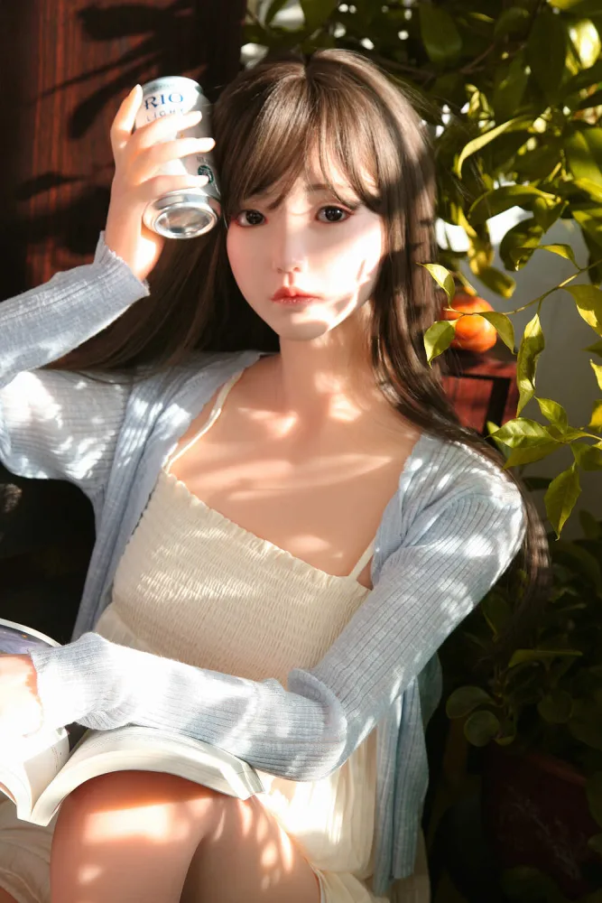 158cm/5ft2 C-cup Silicone Head Sex Doll – Lime view 3