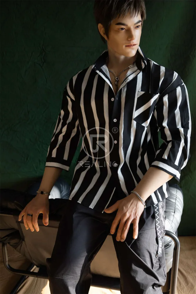 180cm/5ft11 Male Silicone Sex Doll – Luochen view 8