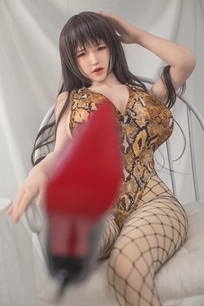 160cm/5ft3 I-cup Silicone Sex Doll – Hilda Hobson view 4