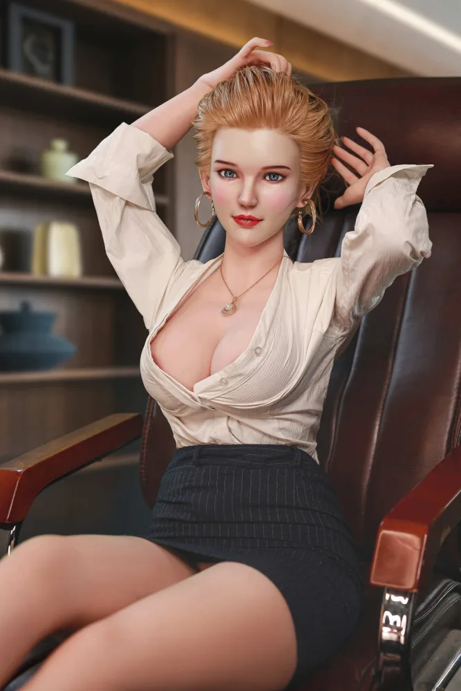 163cm/5ft4 K-cup Silicone Head Sex Doll – Emily Aly view 7
