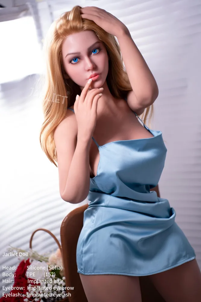 152cm/4ft12 E-cup Silicone Head Sex Doll – Sofia view 8