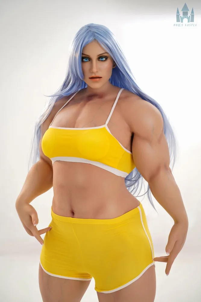 160cm/5ft3 B-cup Muscular Silicone Sex Doll – Kali