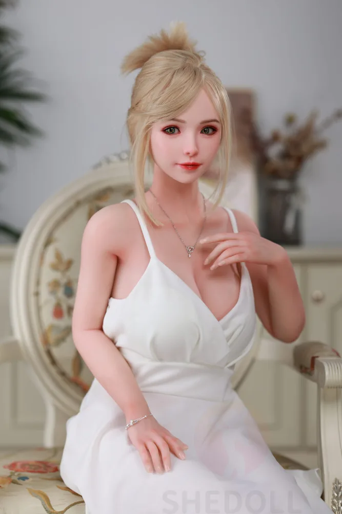 148cm/4ft10 C-cup Silicone Head Sex Doll – Jenny view 1