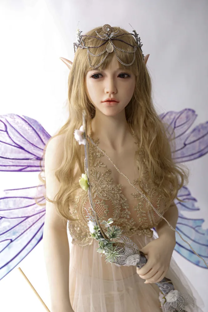 153cm/5ft D-cup Silicone Sex Doll – Vita Brown (All-in-one)