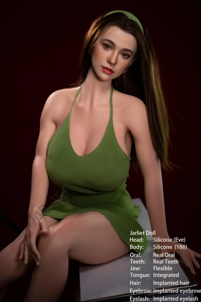 166cm/5ft5 J-cup Silicone Sex Doll – Eve view 1