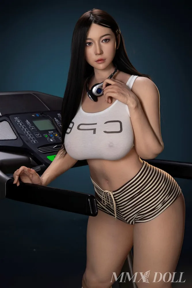 168cm/5ft6 G-cup Silicone Sex Doll – MengXi view 1