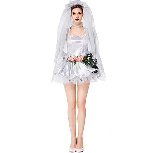 Ghost Bride Cosplay Costume view 1