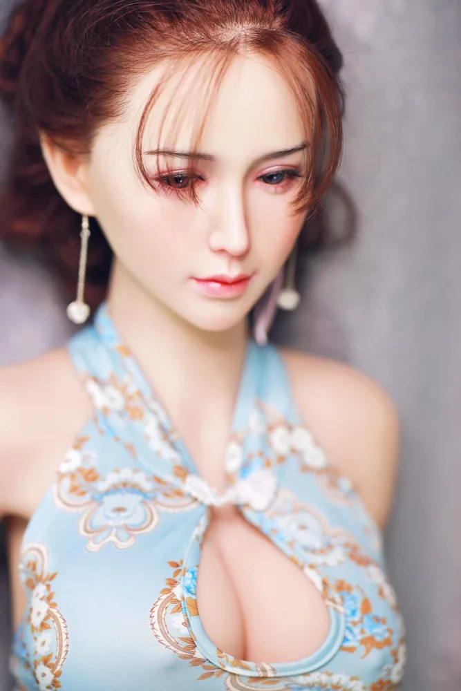 161cm/5ft3 E-cup Silicone Head Sex Doll – Xiao Nuo view 4
