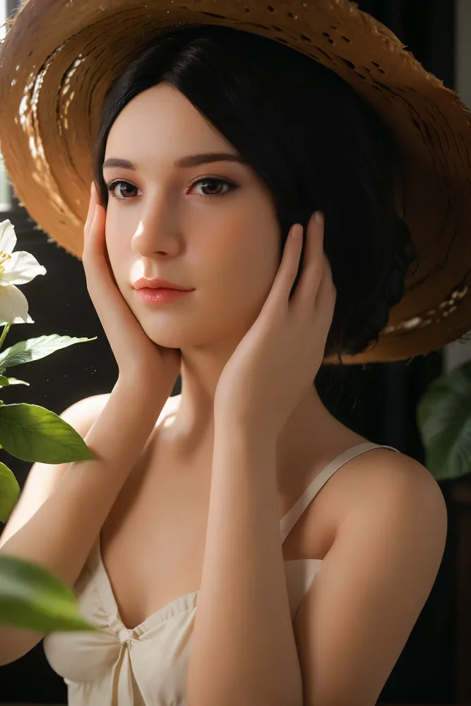 158cm/5ft2 D-cup Silicone Head Sex Doll – Kalie.A view 4