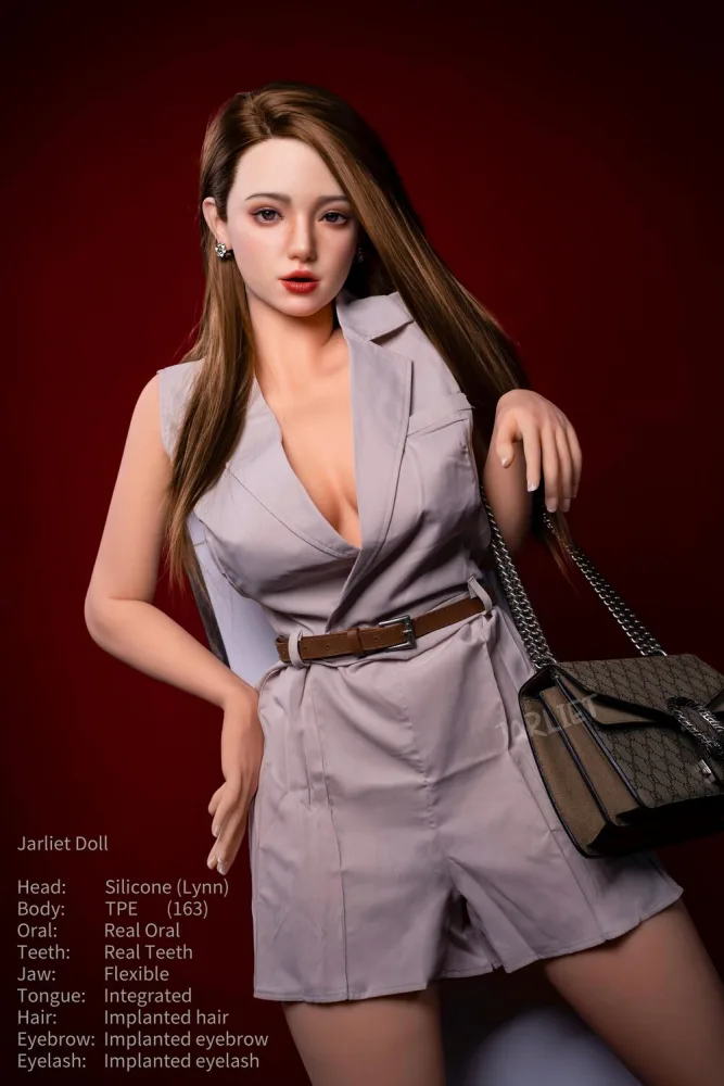 163cm/5ft4 G-cup Silicone Head Sex Doll – Lynn