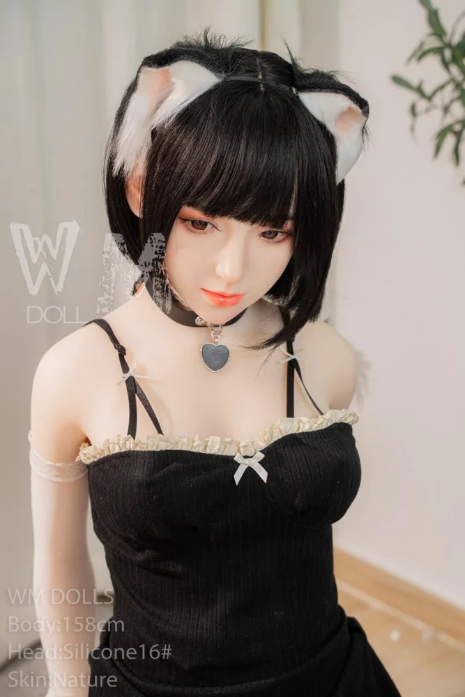 158cm/5ft2 D-cup Silicone Head Sex Doll – Sidonie view 4