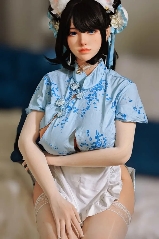 162cm/5ft4 F-cup Silicone Sex Doll – Xiaobei view 5