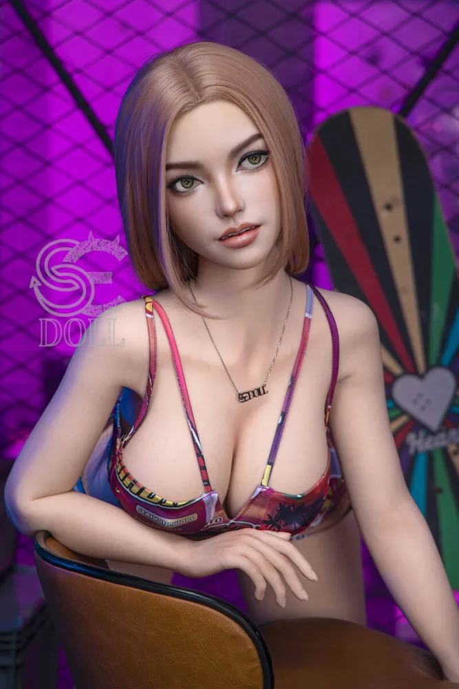 161cm/5ft3 E-cup Silicone Sex Doll – Vicky.I view 2