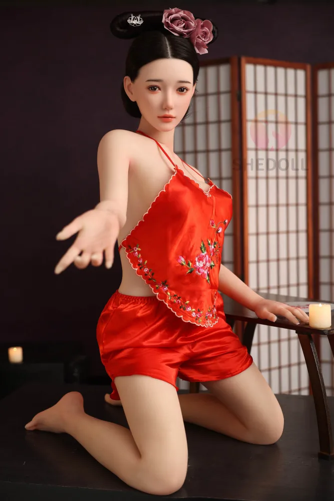158cm/5ft2 C-cup Silicone Head Sex Doll – Ah Chu view 1