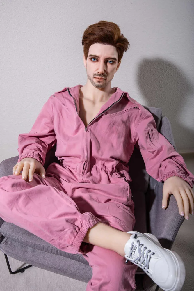 175cm/5ft9 Male Silicone Head Sex Doll – Han view 1