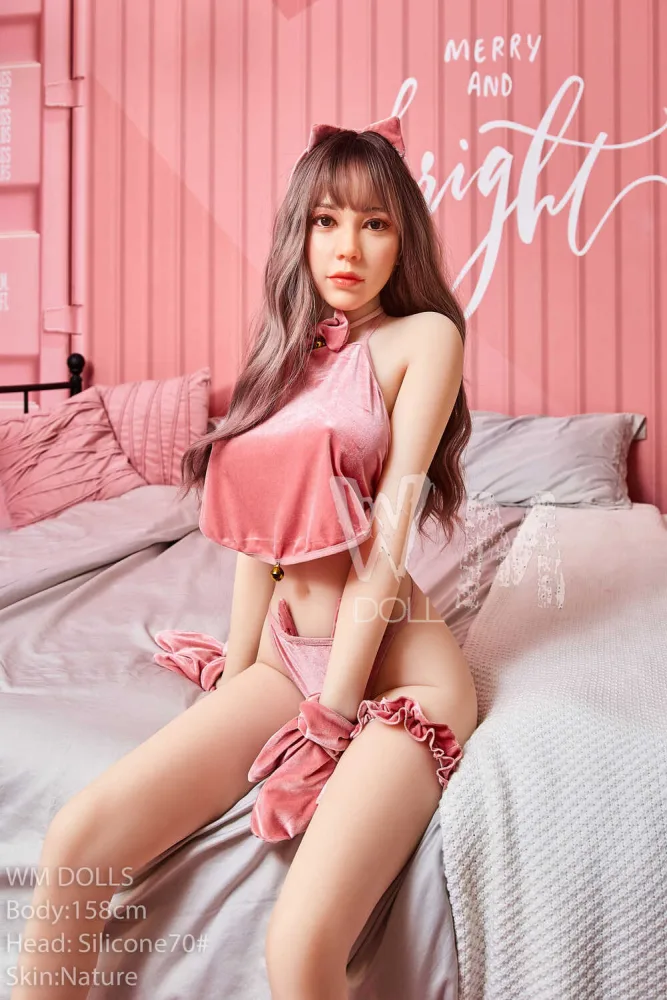 158cm/5ft2 D-cup Silicone Head Sex Doll – Alessia view 7