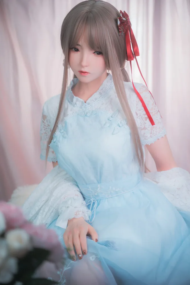 150cm/4ft11 B-cup Silicone Head Sex Doll – Finn view 6