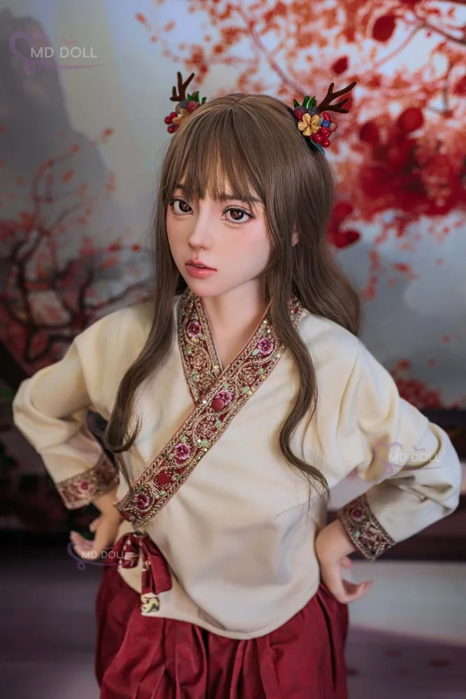 150cm/4ft11 E-cup Silicone Sex Doll – Celine view 1