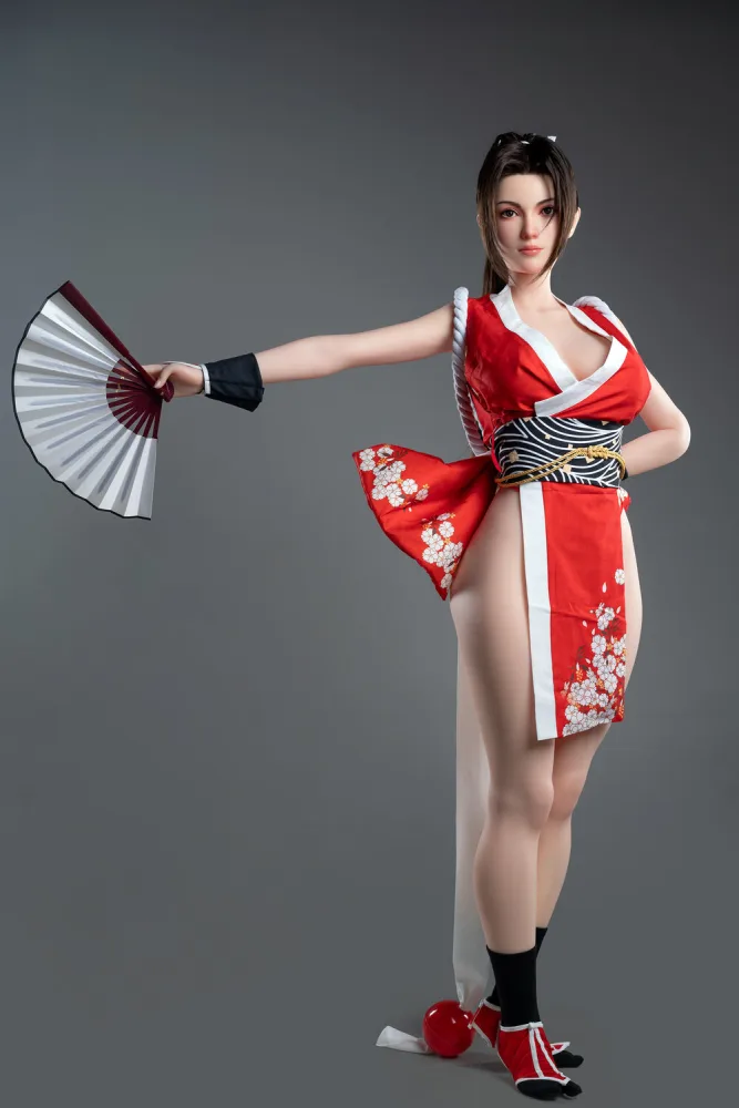 165cm/5ft5 G-cup Silicone Sex Doll – Mai Shiranui view 7