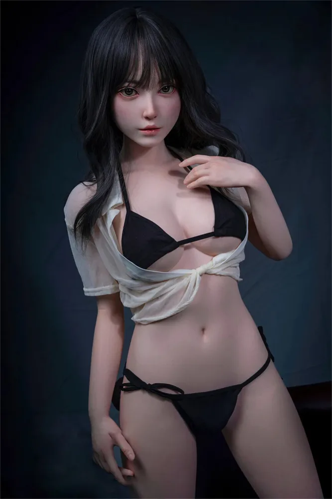 150cm/4ft11 D-cup Silicone Head Sex Doll – Lin