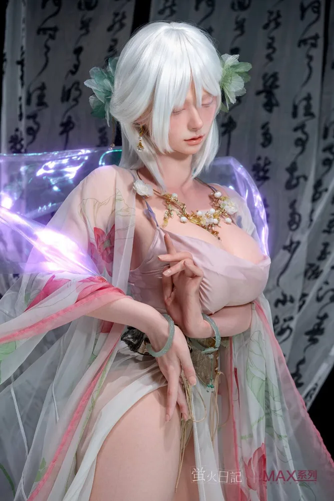 160cm/5ft3 G-cup Max Real Skin Texture Silicone Sex Doll – Liuli (Closed-Eye Version) view 7