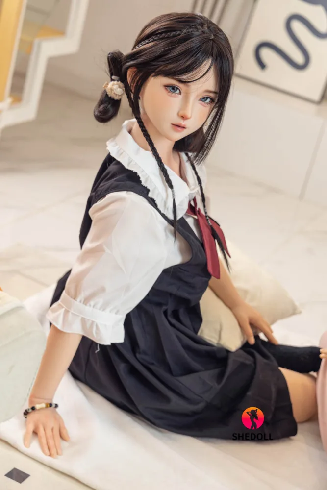 148cm/4ft10 C-cup Silicone Head Sex Doll – Nancy view 7