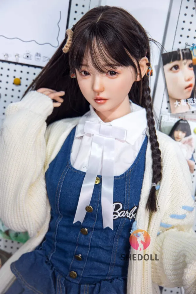 150cm/4ft11 B-cup Silicone Head Sex Doll – Yuanyuan view 2