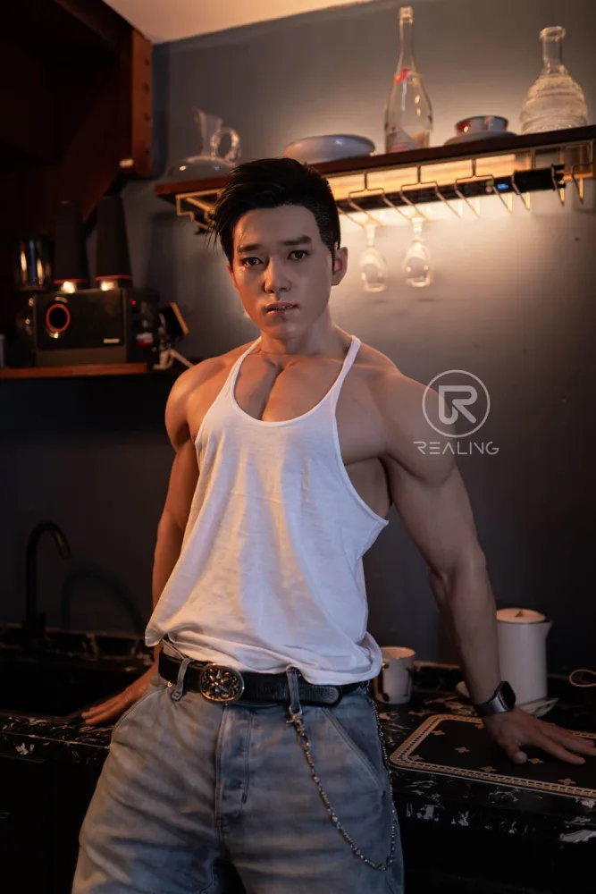 180cm/5ft11 Male Silicone Sex Doll – Hogan view 3